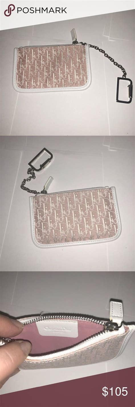 dior keyring price|christian dior keychain wallet.